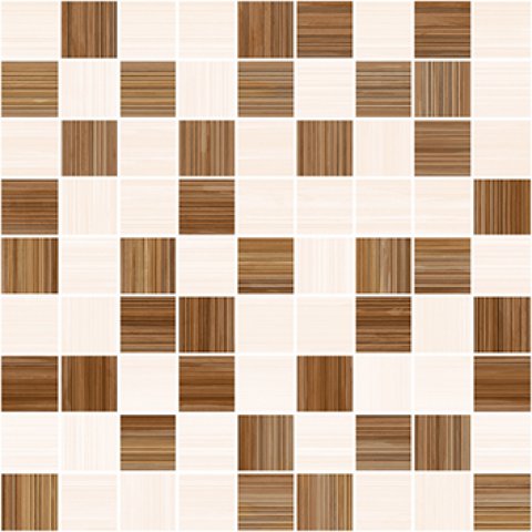Декор STRIPES Mosaico темный бежевый (Ceramica Classic)